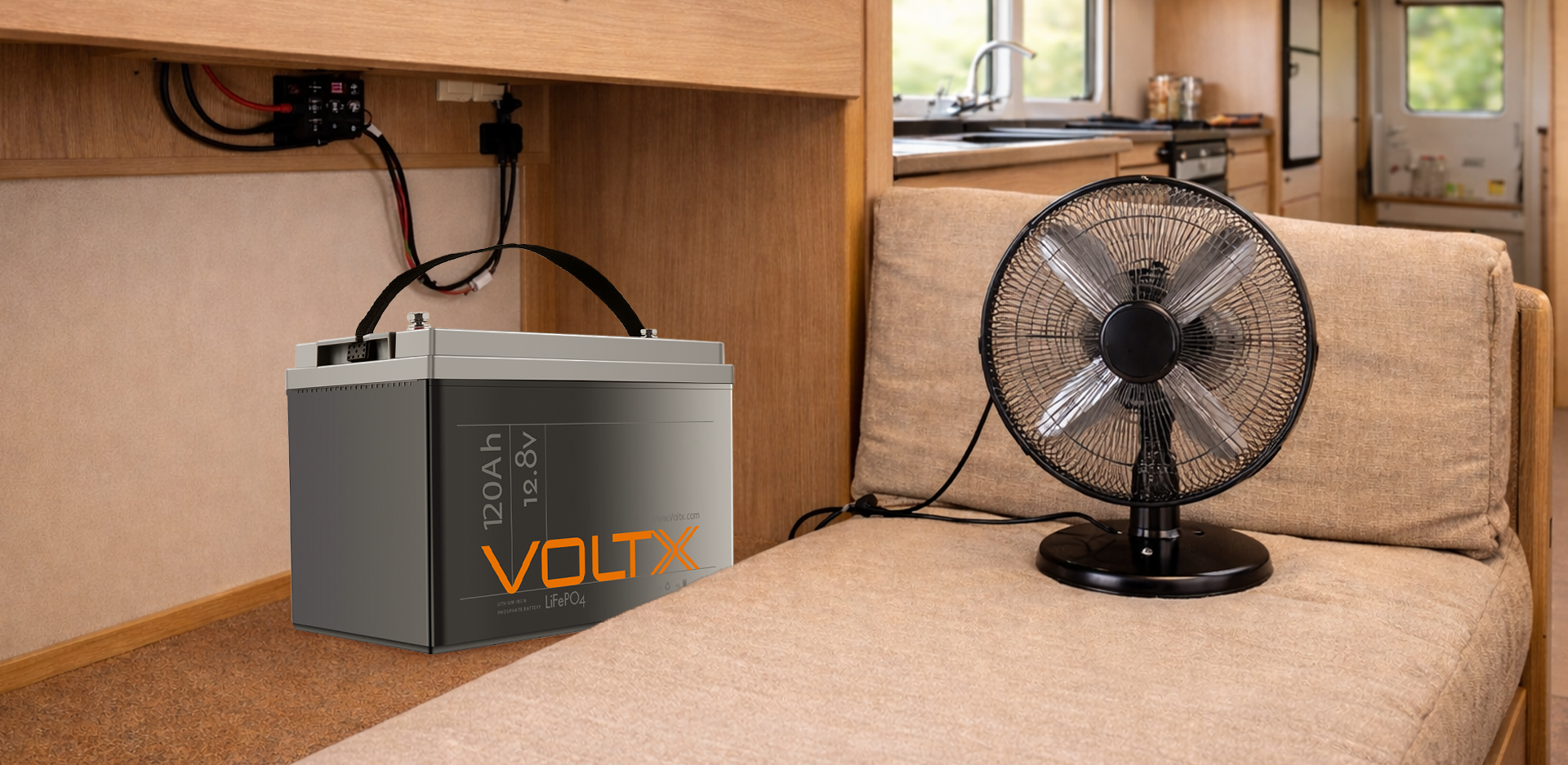 How Long Will a 120Ah Lithium Battery Run Your Fridge, Lights and Fan? Outbax