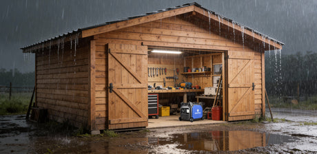 How to Run a Portable Generator Safely in Rain and Wet Weather Conditions