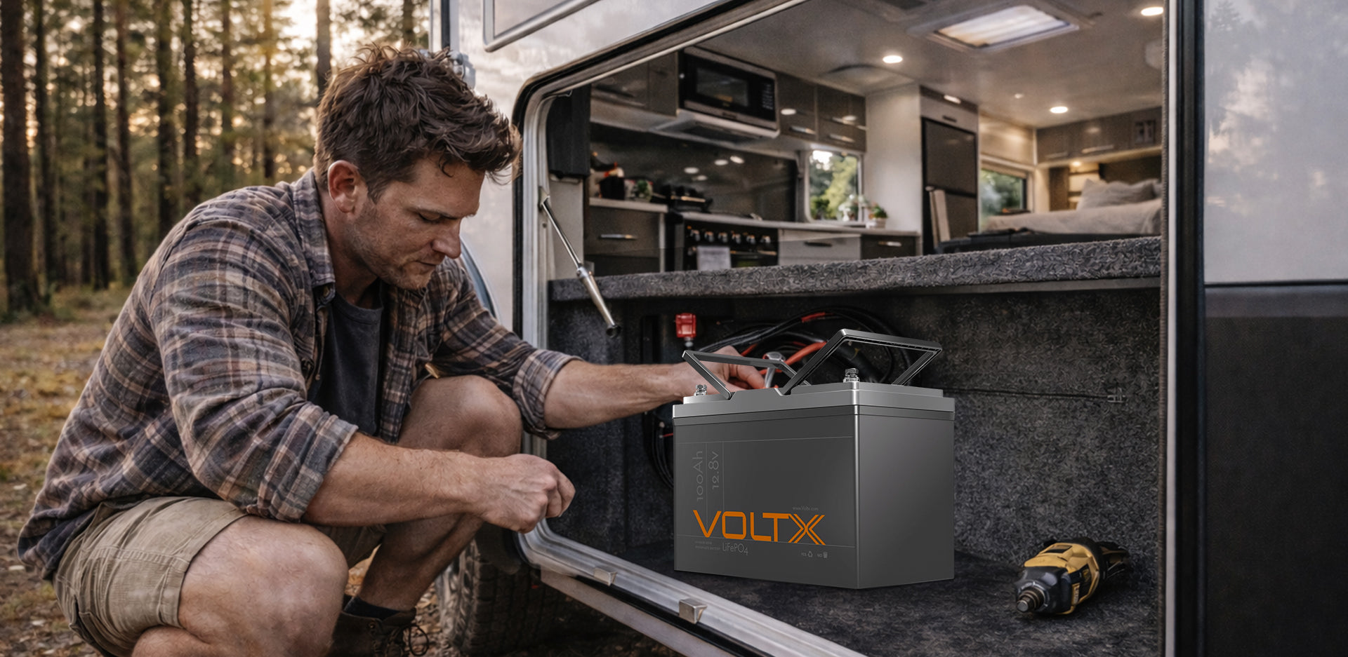 How to Set Up a 100Ah Lithium Battery in Your Caravan Outbax