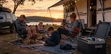 How to Work Out Watt-Hours for a Family Camping Setup (Camp Fridge, Lights, and Charging Included)