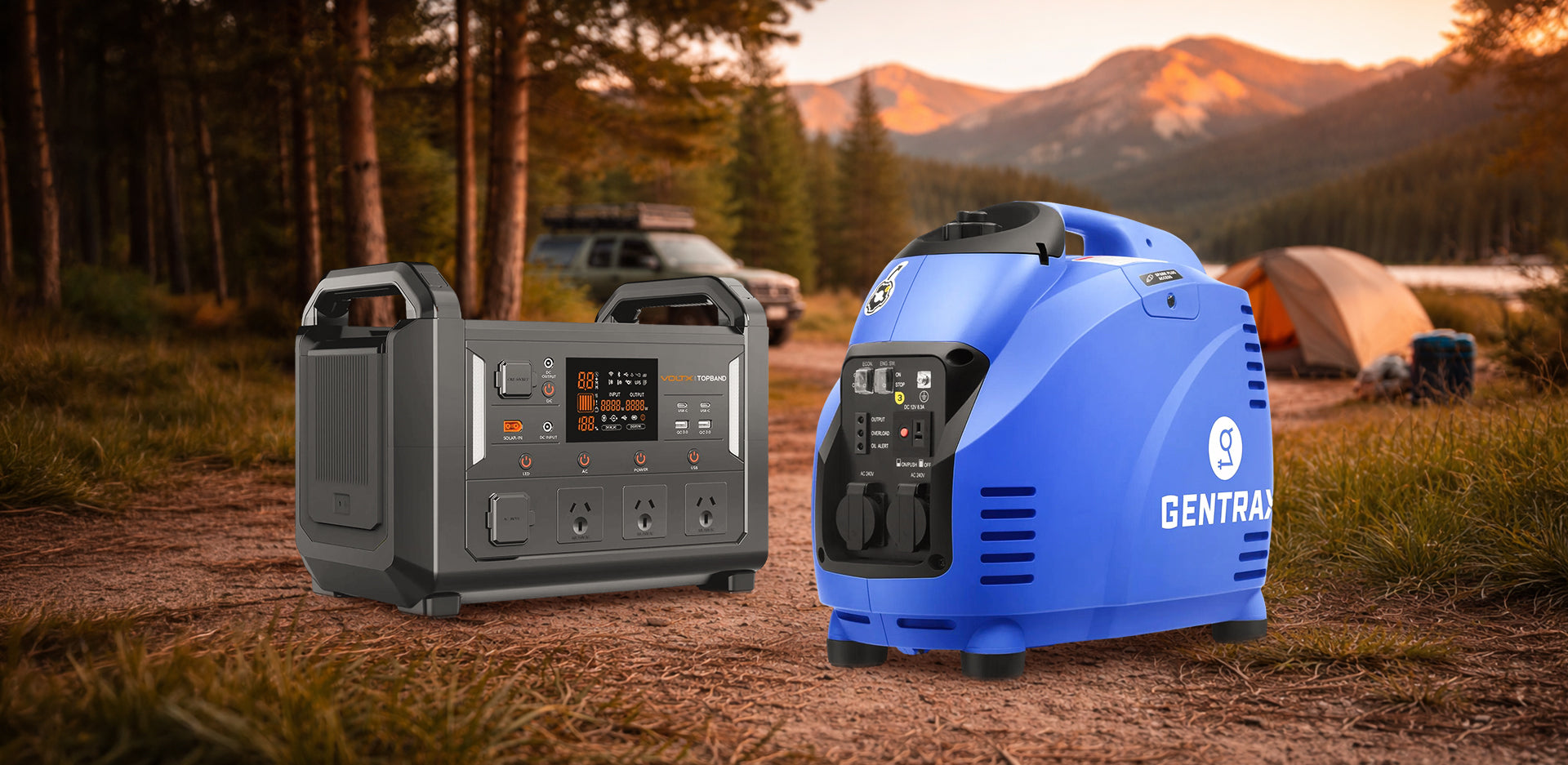 Noise Levels in Power Stations vs Generators: What's Best for Quiet Camping? Outbax