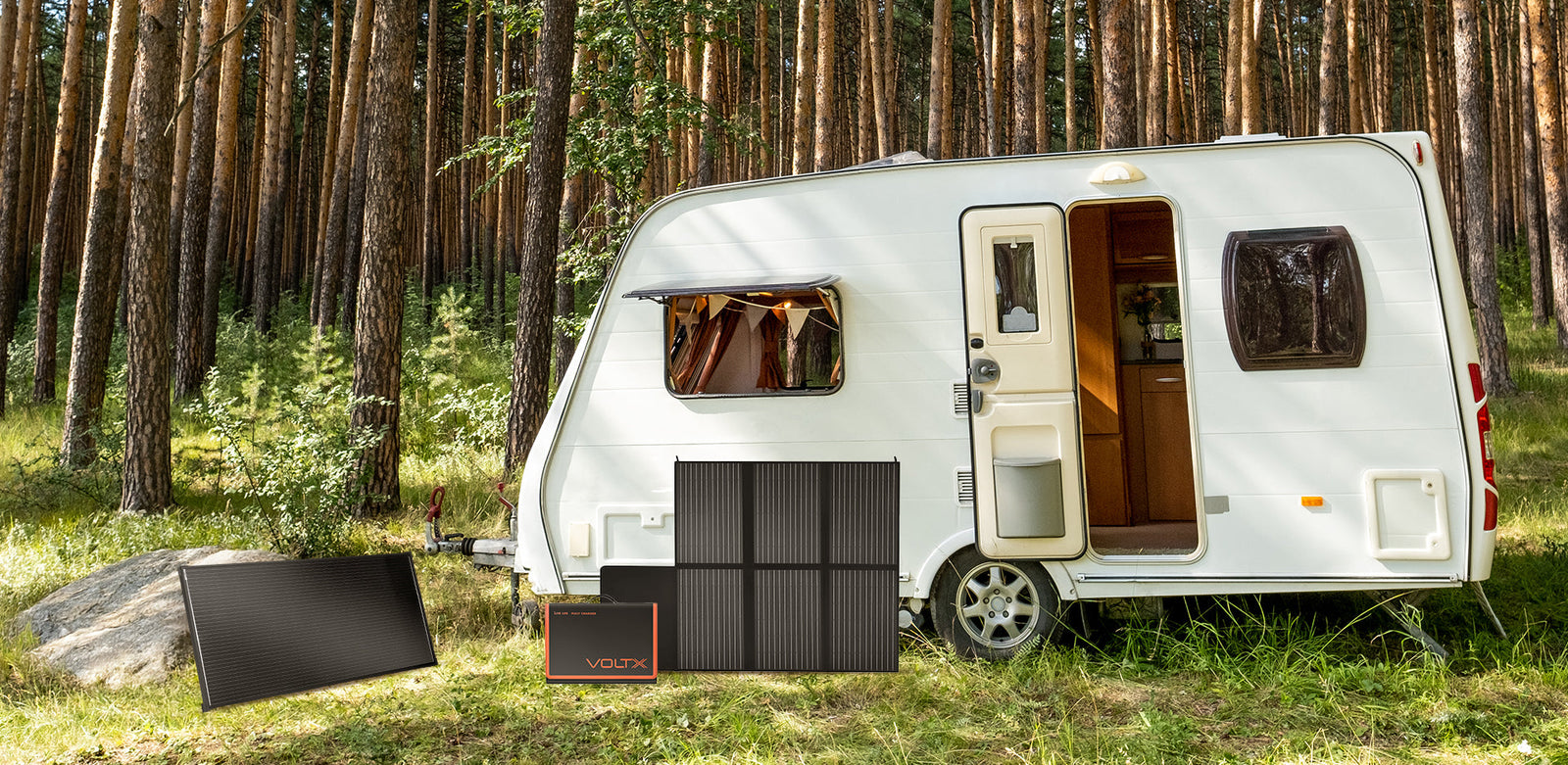 Powering Your Adventures: Solar Panels for Camping, Caravans, and More