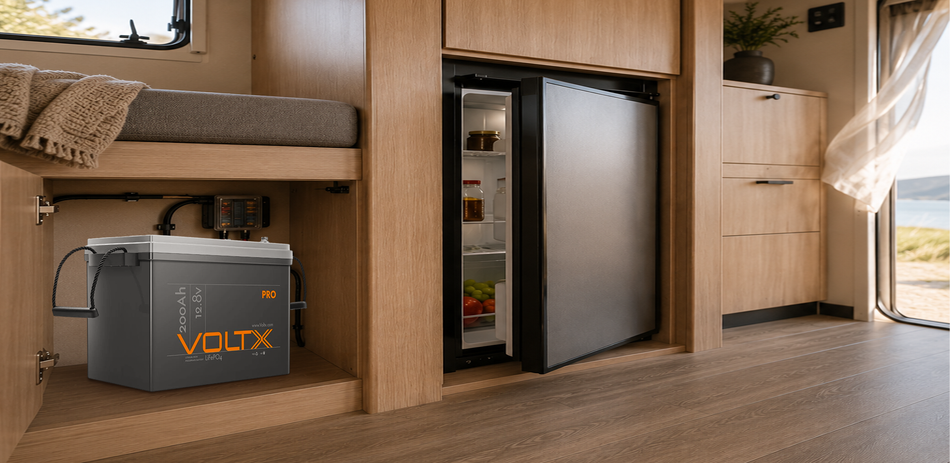 How Much Caravan Battery Capacity Do a 12V Fridge and Diesel Heater Really Use Overnight? Outbax