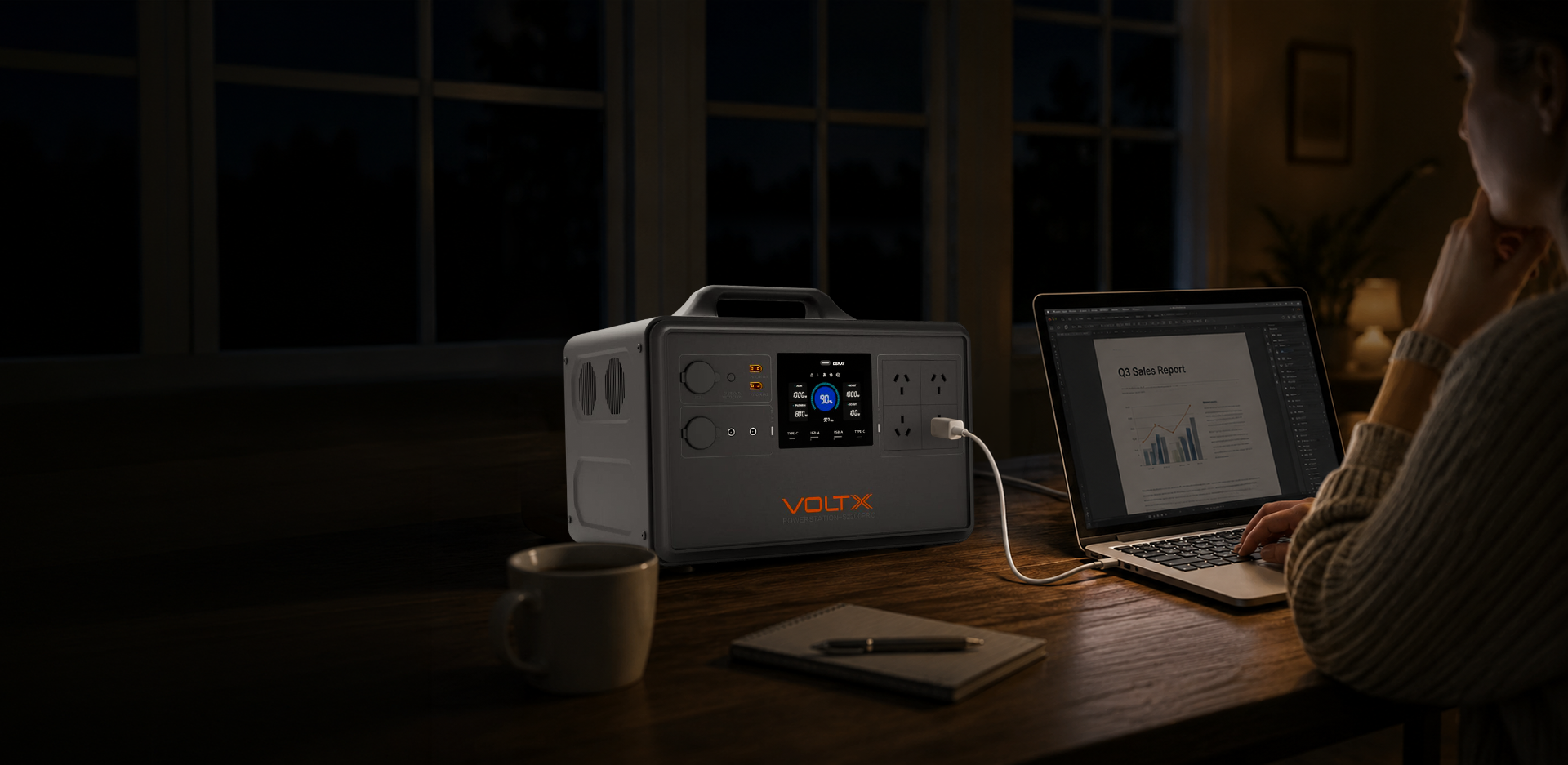 VoltX M2400 Portable Power Station Review 2026: The Solar Generator Built to Outlast the Blackout Outbax