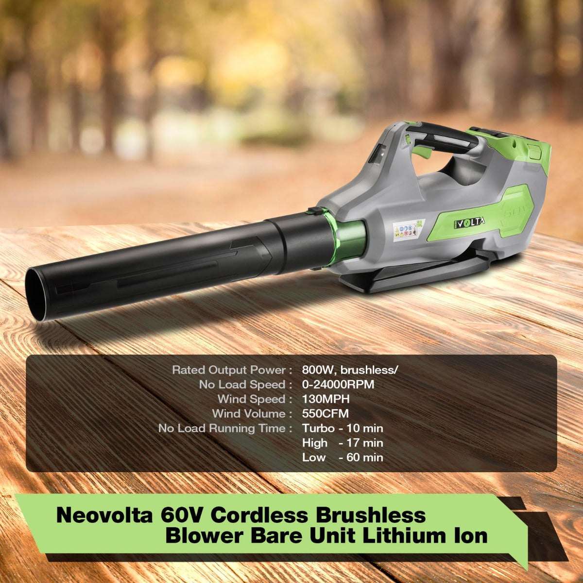 Neovolta 60V Brushless Cordless Blower Tool Only