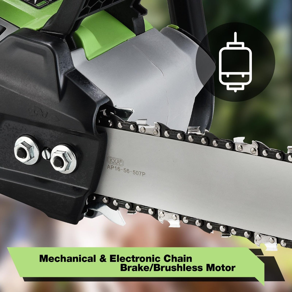 Neovolta 60V Brushless Cordless Chainsaw Tool Only