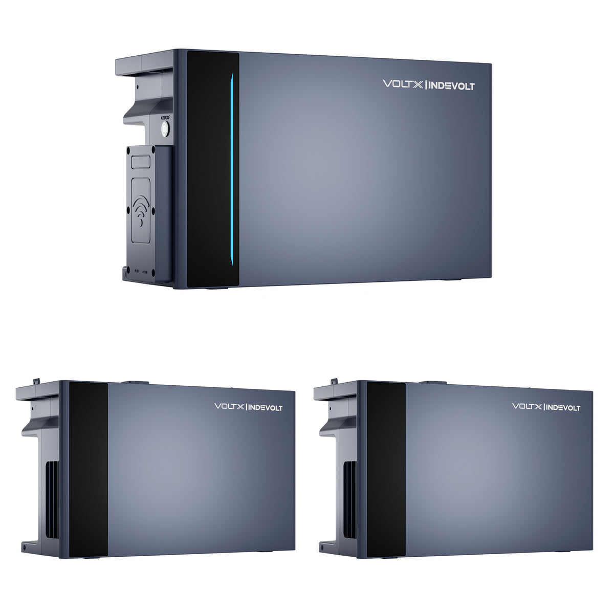 VoltX Indevolt PowerFlex 3000 AC Off-Peak Home Battery, Expandable 2kWh to 12kWh, 1000W-3000W LiFePO4 Energy Storage
