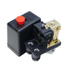 Yaponcha 120 psi Air Compressor Switch Pressure Valve Manifold Regulator Gauges
