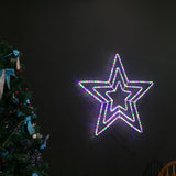 Stockholm Christmas Lights Motif 24 LED Ropelight 3in1 Star Multi