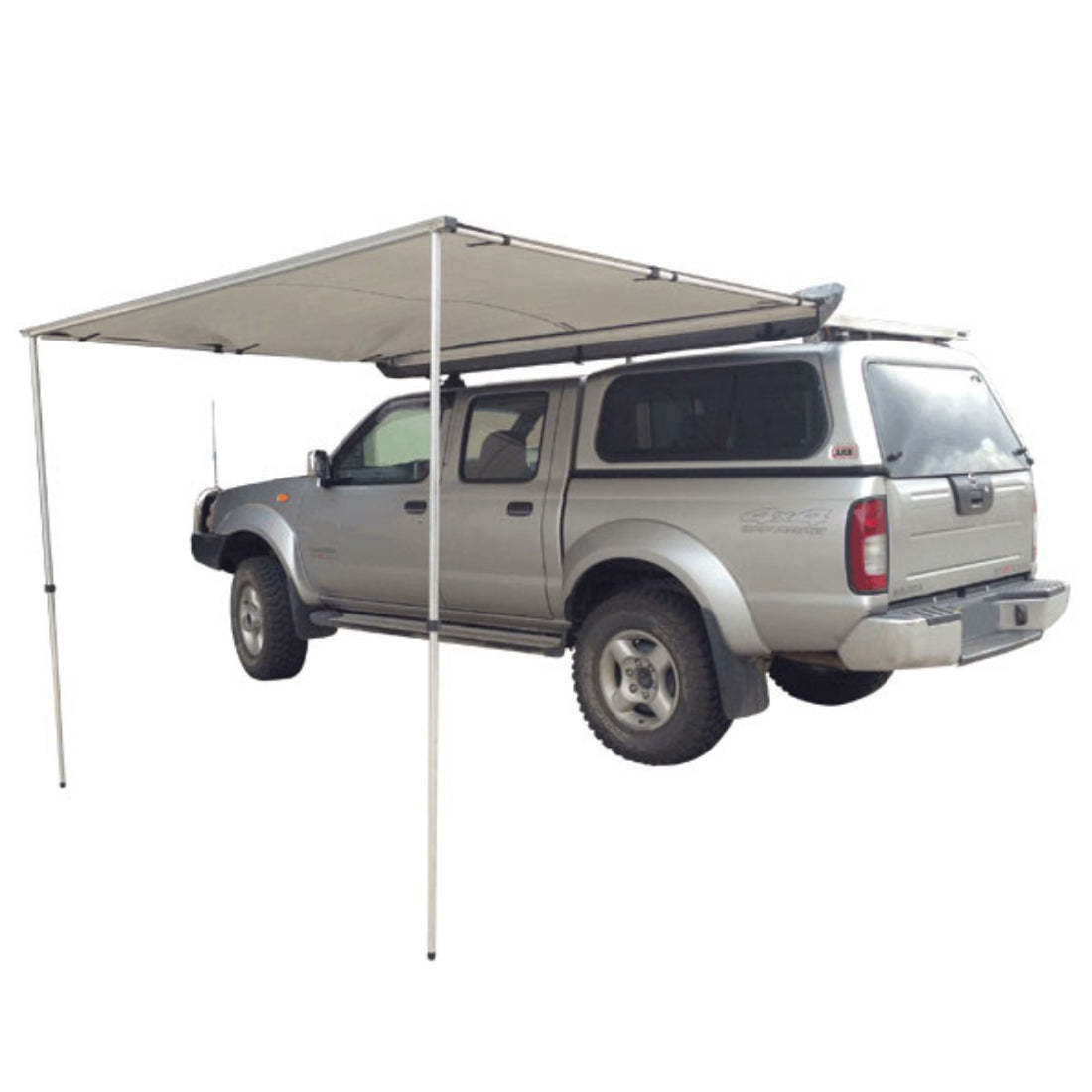 2.5m x 2m Pull Out Car Awning Shade Waterproof 4WD