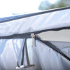 2.5m x 3m Car Side Awning Room Roof Top Tent Mesh Net Offroad 4WD Camping Shade