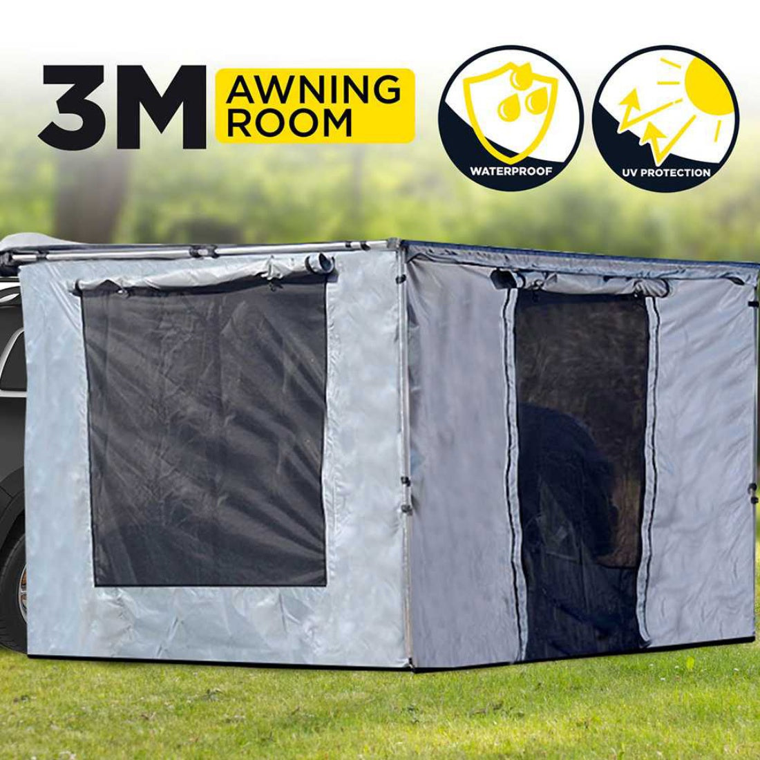 3m x 2m Awning Room Mesh Net Camping