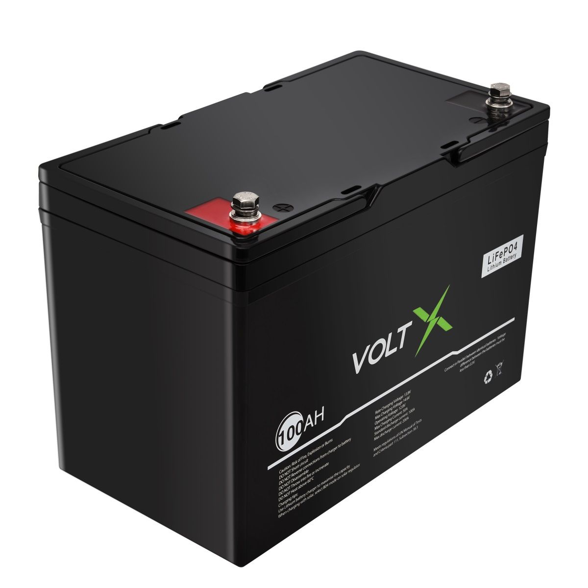 BUNDLE DEAL - VoltX 12V 100Ah LiFePO4 Battery + VoltX Premium 200W Solar Blanket