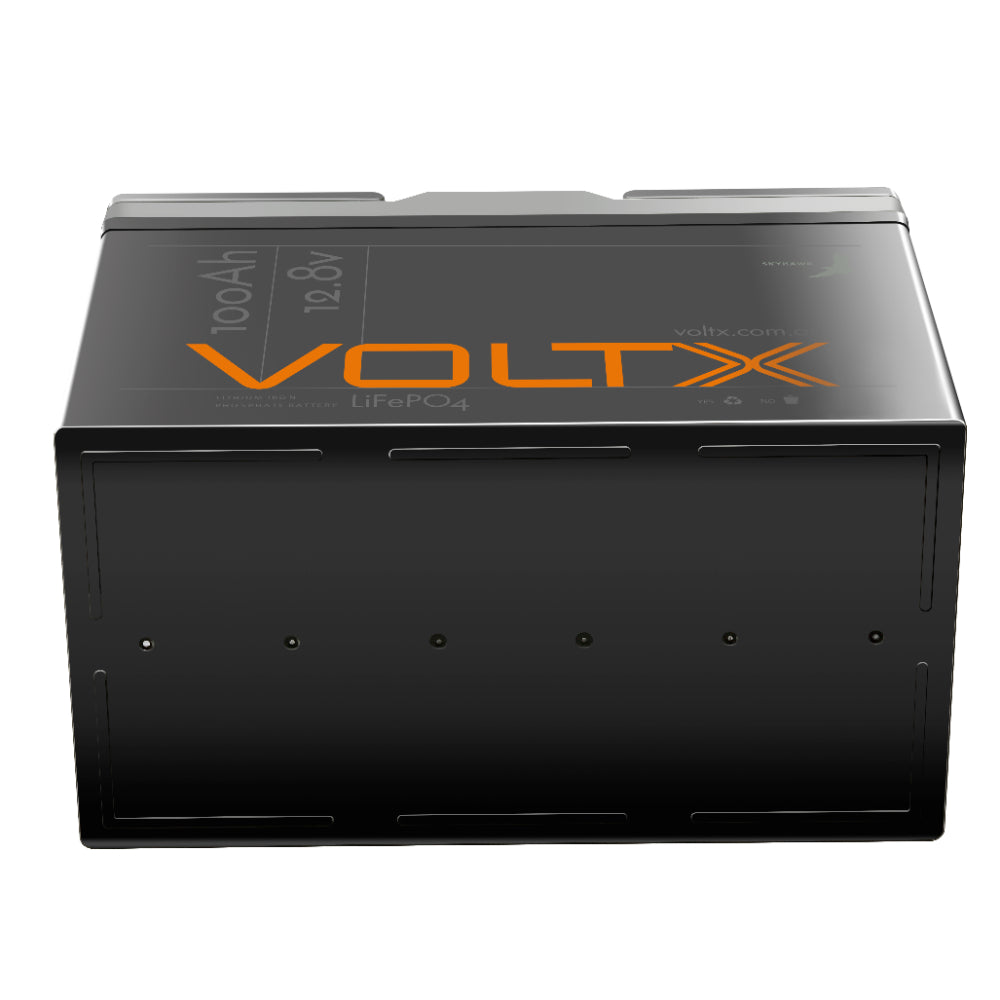 BUNDLE DEAL - VoltX 12V 100Ah LiFePO4 Battery + VoltX Premium 160W Fixed Solar Panel Kit