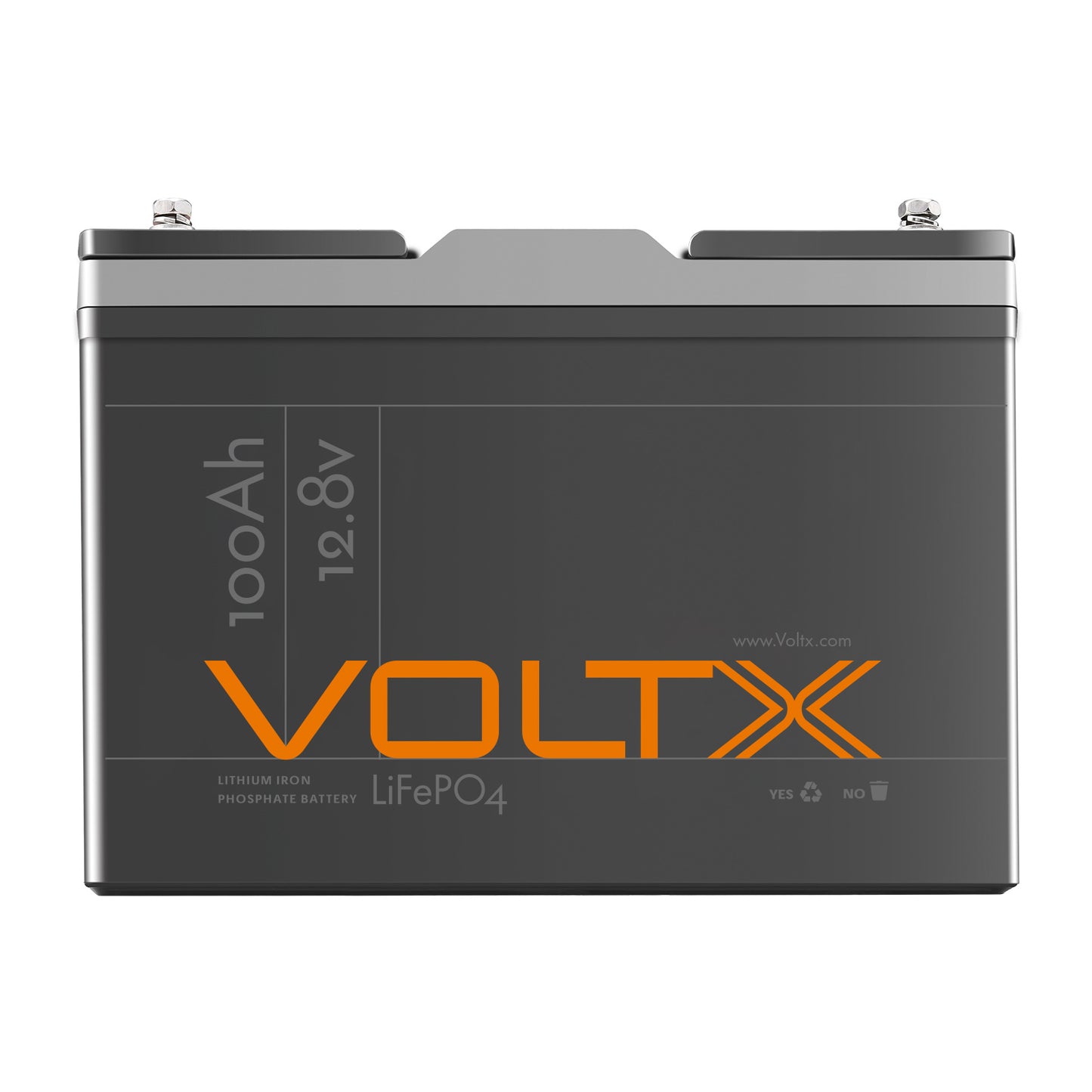 BUNDLE DEAL - VoltX 12V 100Ah LiFePO4 Battery + 12V Battery Box