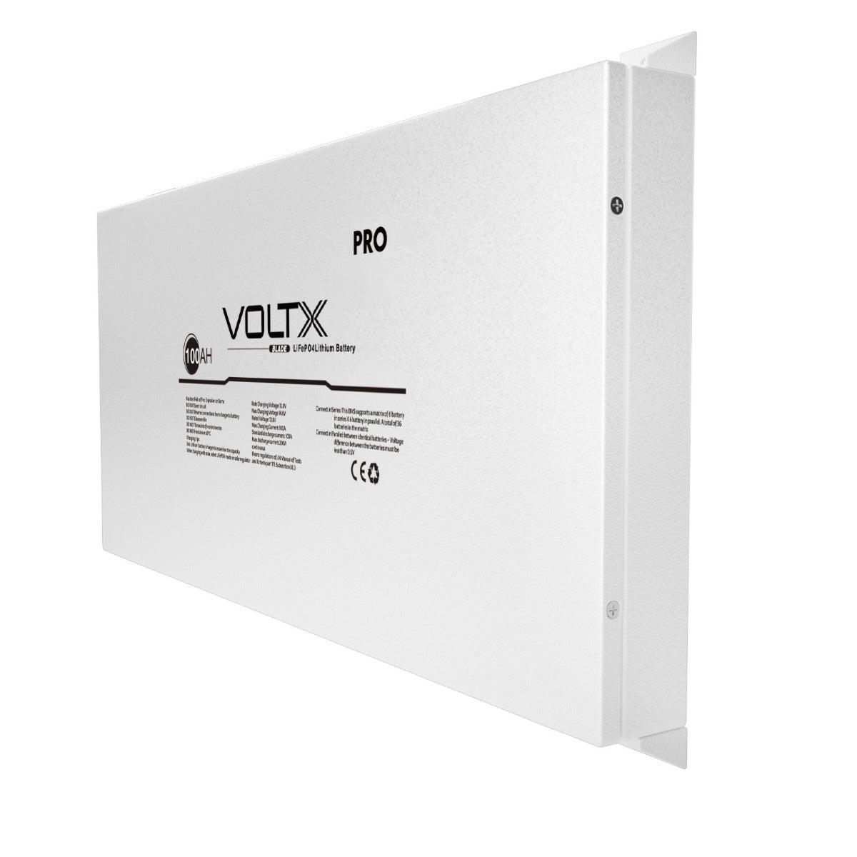 VoltX 12V 100Ah LiFePO4 Battery Slim Blade