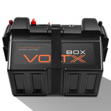 VoltX Battery Box 12V with 2x USB & Cig Socket