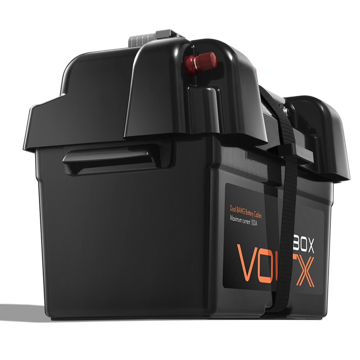 VoltX Battery Box 12V with 2x USB & Cig Socket