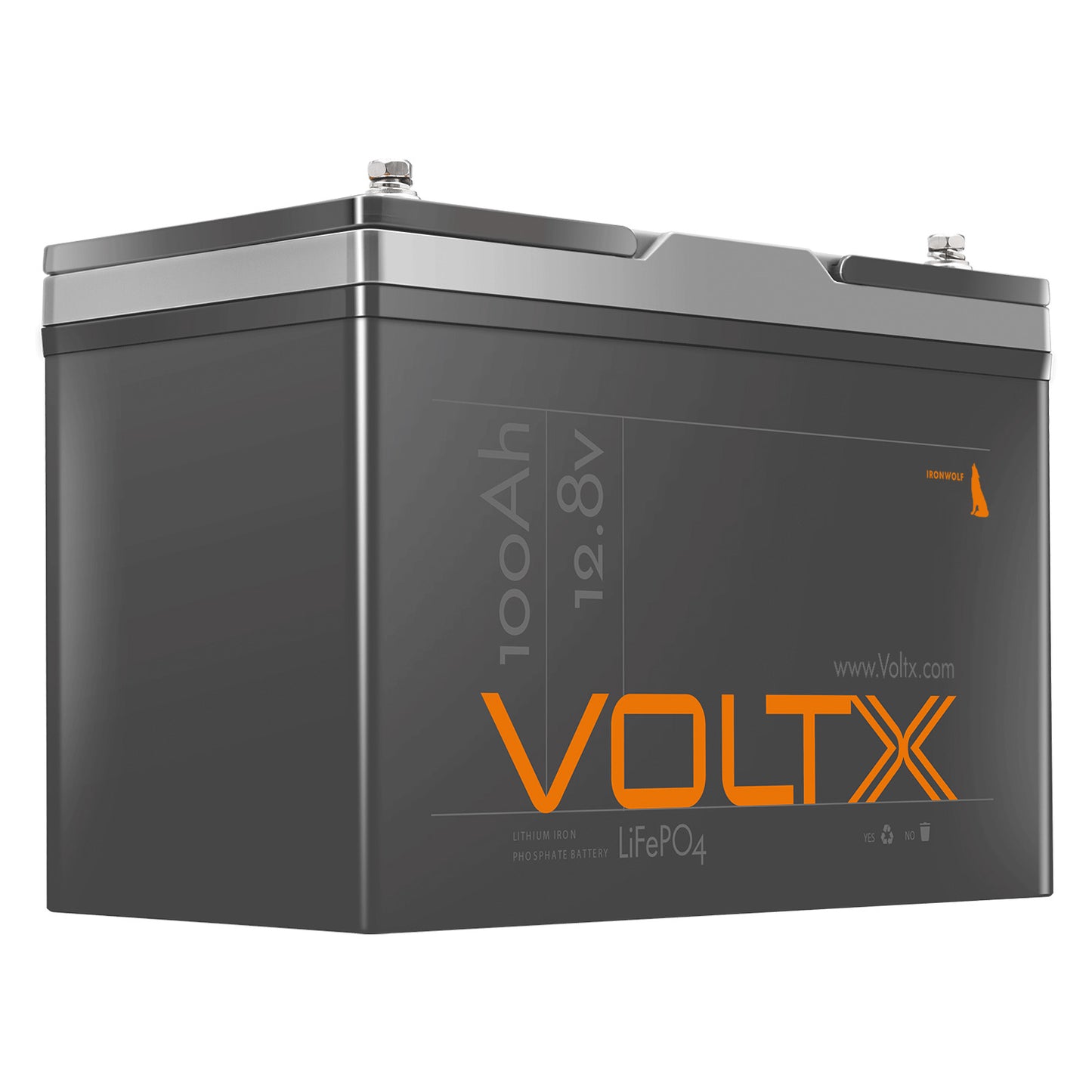 VoltX 12V 100Ah Plus LiFePO4 Battery