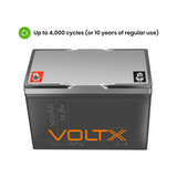 VoltX 12V 100Ah Lithium LiFePO4 Battery