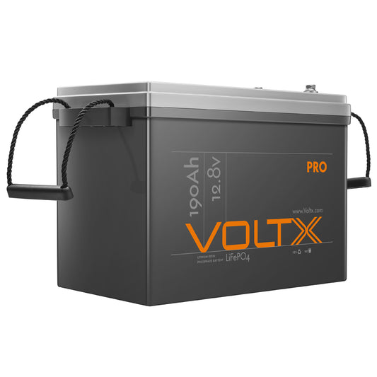 VoltX 12V 190Ah Lithium Iron Phosphate Battery LiFePO4 Rechargeable 4WD RV