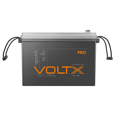 VoltX 12V 190Ah Lithium Iron Phosphate Battery LiFePO4 Rechargeable 4WD RV