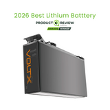 VoltX 12V 200Ah Slim Lithium LiFePO4 Battery