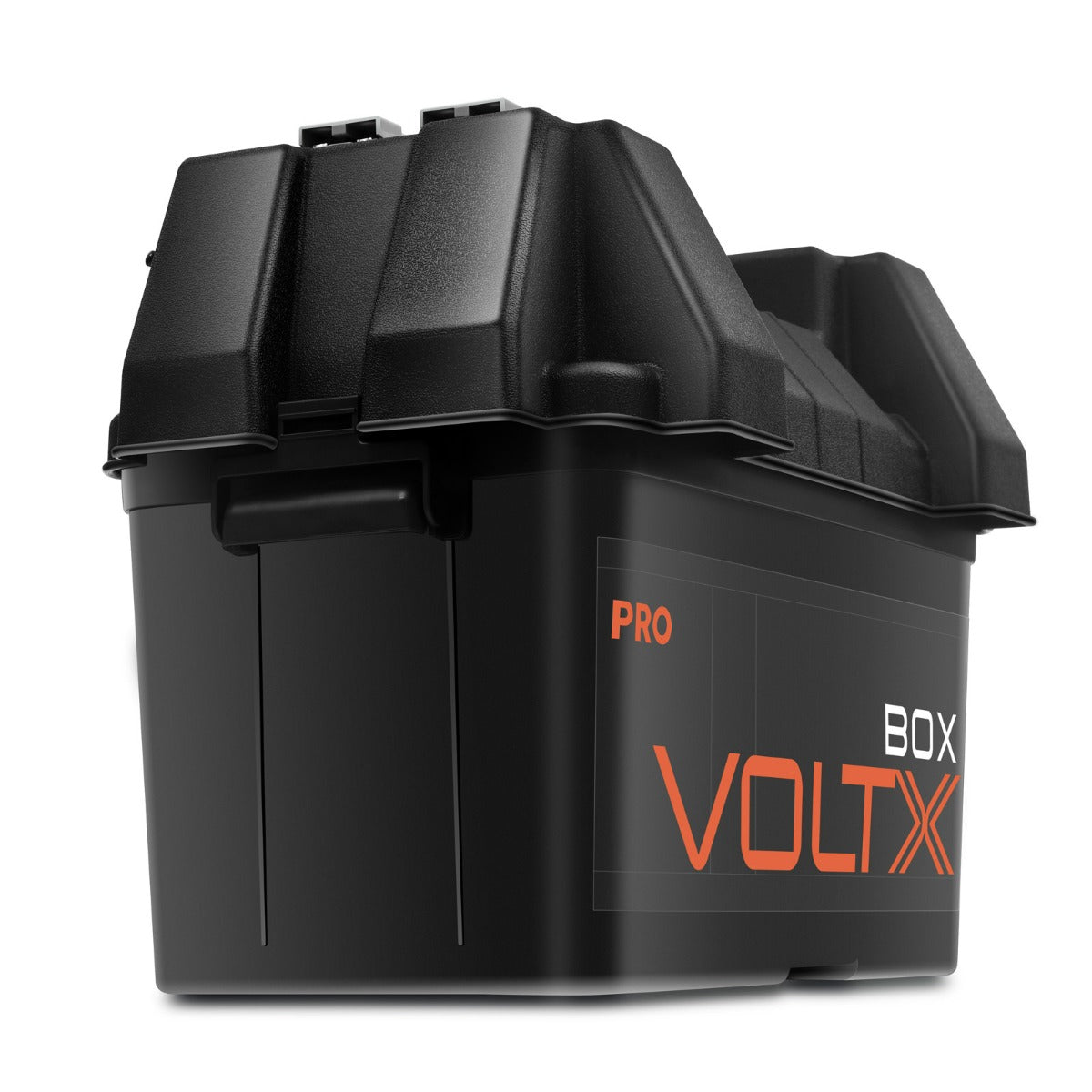 VoltX 12V Battery Box Pro with Dual USB & Cig Socket