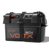 VoltX Battery Box 12V with 2x USB & Cig Socket