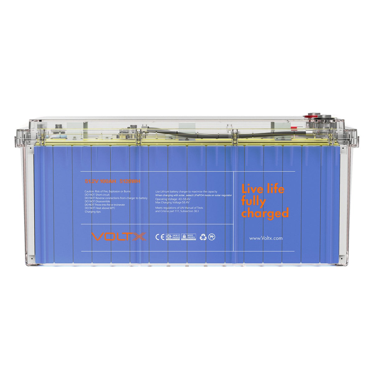 VoltX 48V 100Ah Pro Lithium LiFePO4 Battery