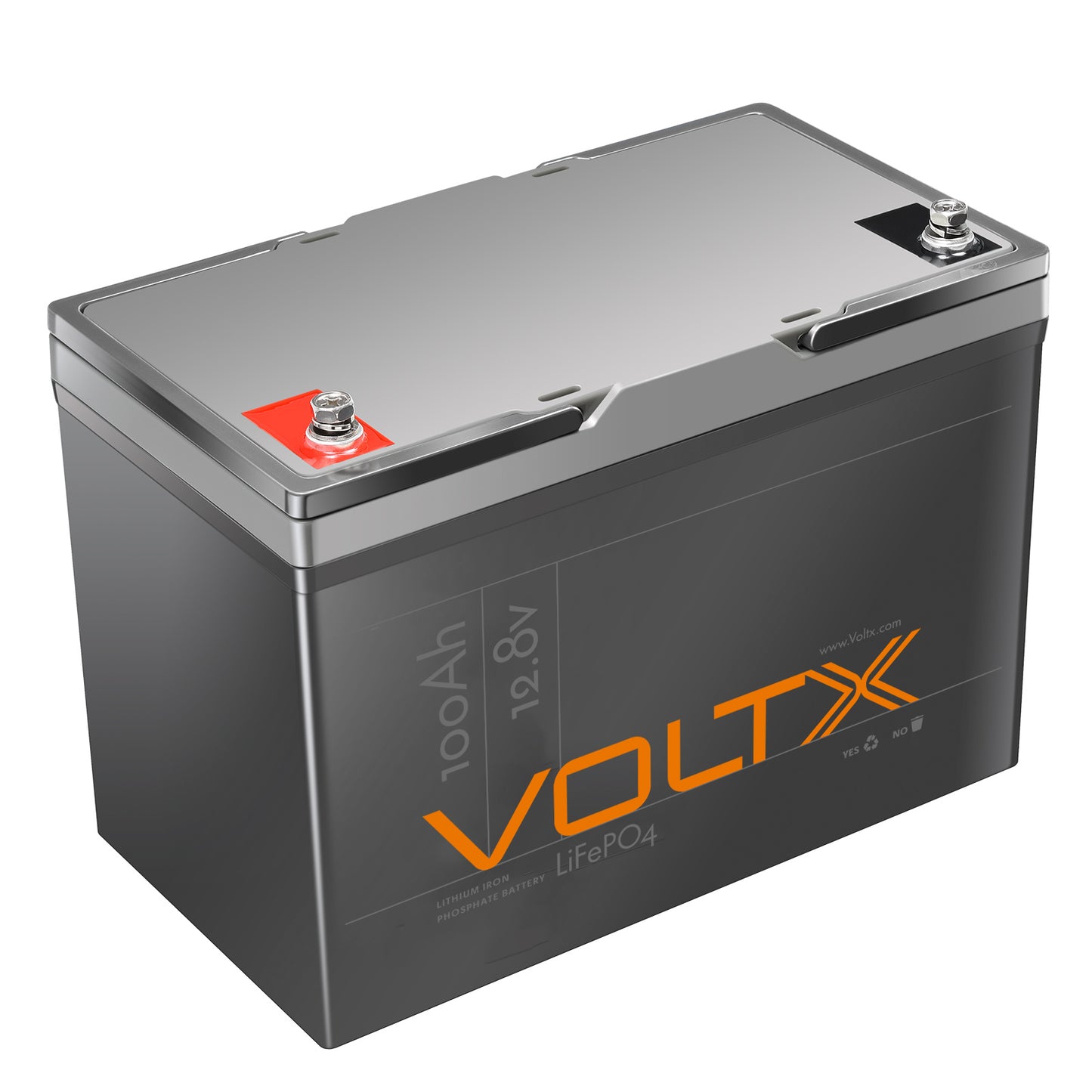 BUNDLE DEAL - 4x VoltX 12V 100Ah LiFePO4 Battery