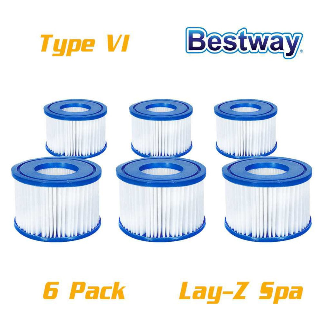 Bestway Lay-Z-Spa Accessories - Replacement Filter Cartridge Type VI 58323