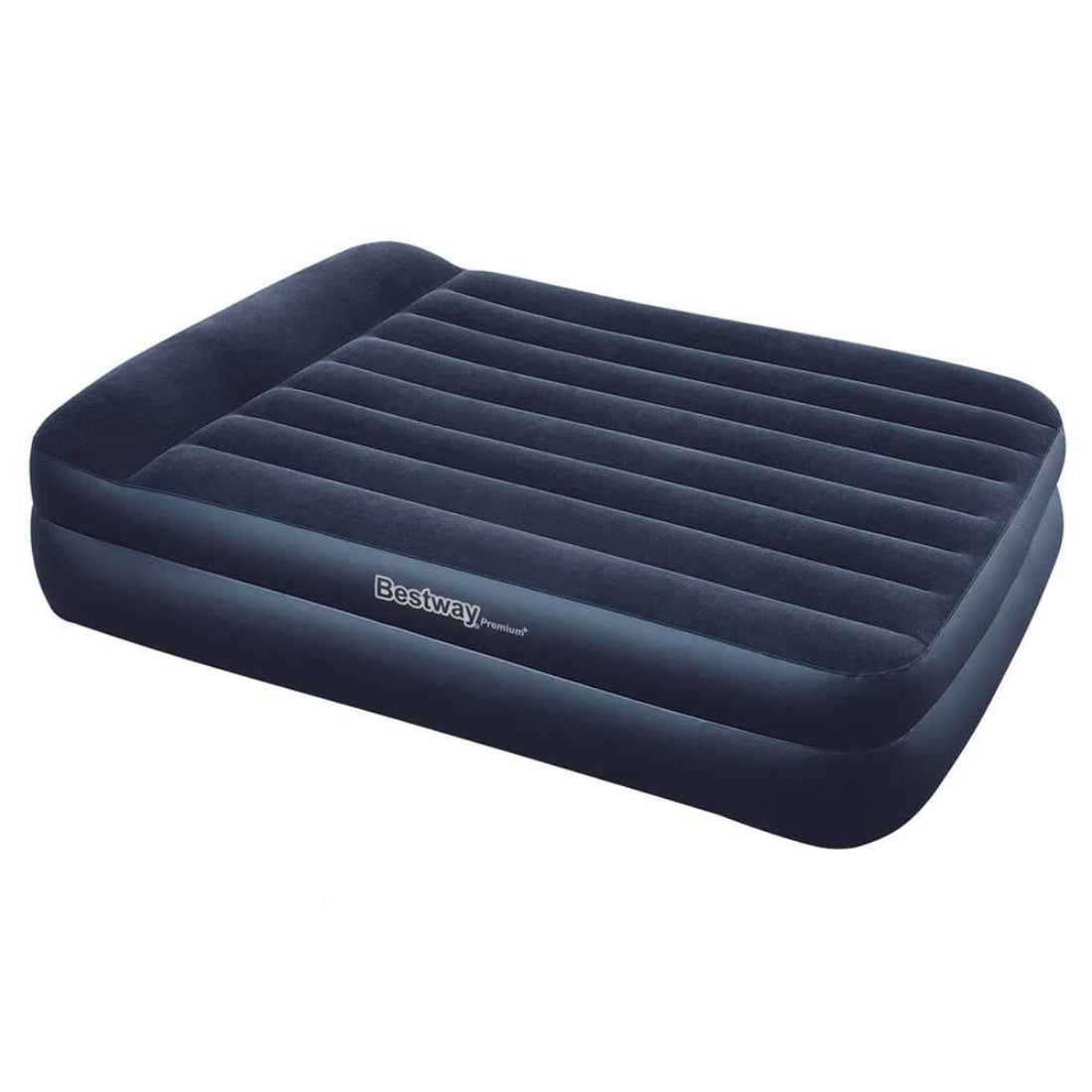 Bestway Luxury Air Bed Queen Size Inflatable Mattress Electric Pump
