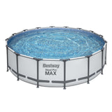 Bestway Steel Pro MAX™ Round Above Ground Swimming Pool Kit - 4.88m x 1.22m