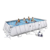 Bestway Steel Pro™ - Rectangle 6.7m x 3.7m Above Ground Pool - With Filter Kit