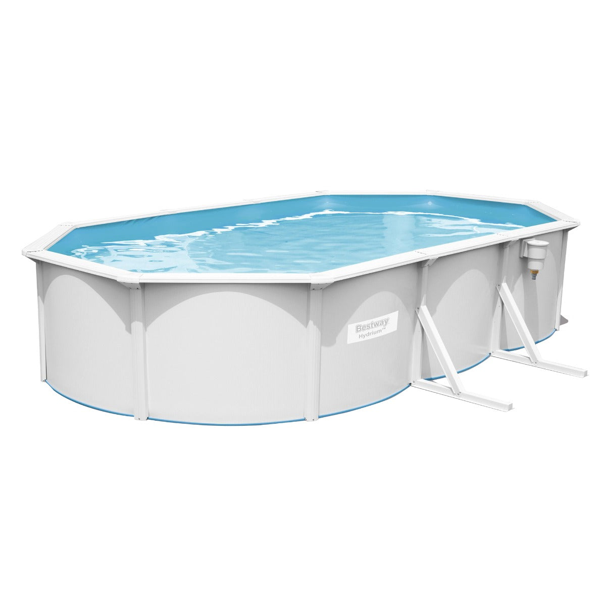 Bestway Hydrium™ Oval Above Ground Pool Sand Filter Kit - 6.10m x 3.60m x 1.20m