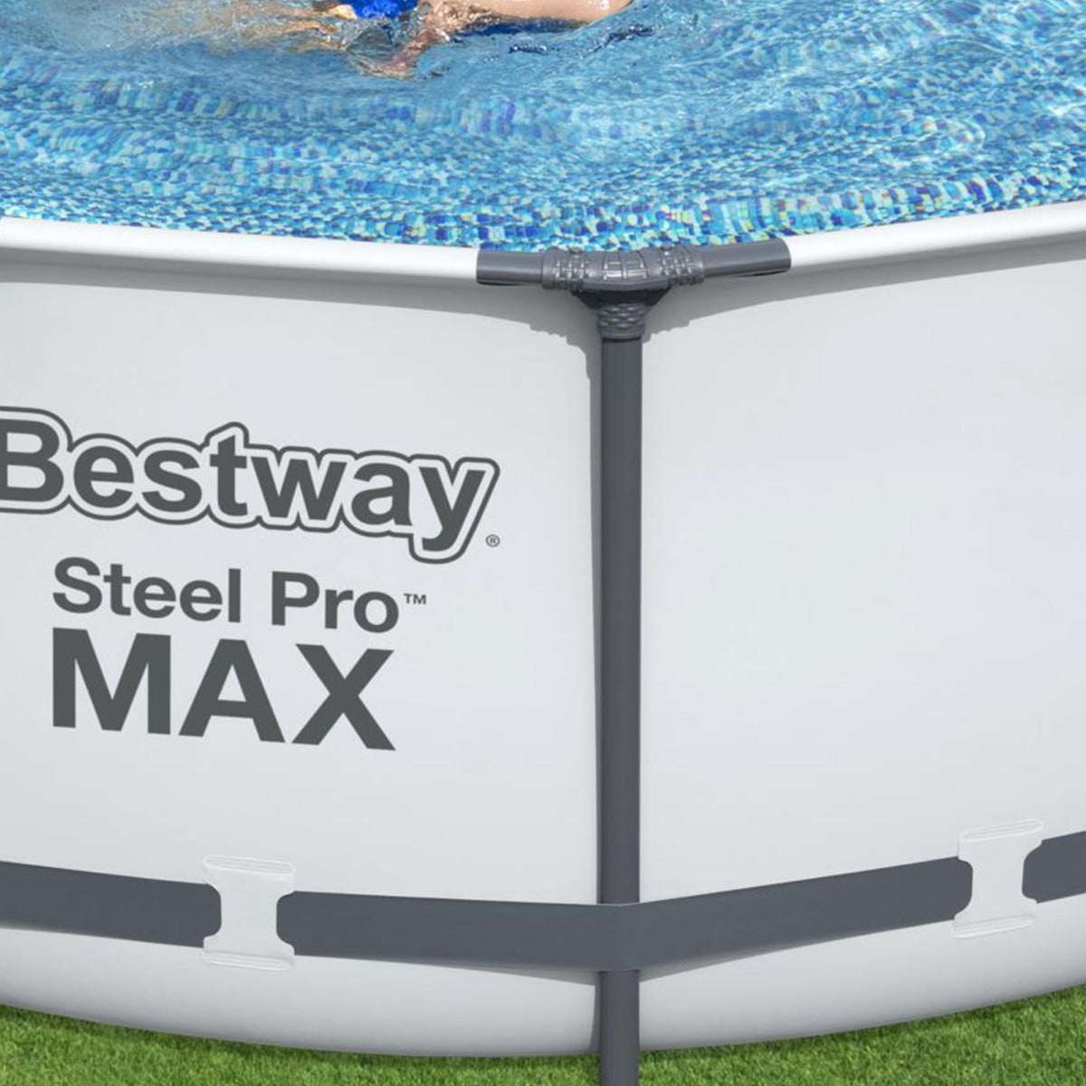 Bestway Steel Pro MAX™ Round Above Ground Swimming Pool Kit - 4.57m x 1.22m