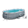 Bestway Power Steel™ Oval Above Ground Swimming Pool Kit - 4.27m x 2.50m x 1m