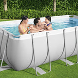 Bestway Power Steel™ Above Ground Swimming Pool Sand Filter Kit - 4.04m x 2.01m x 1.00m