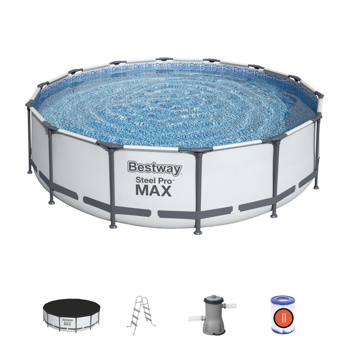 Bestway Steel Pro MAX™ Above Ground Swimming Pool Kit - 4.27m x 1.07m