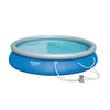 Above-ground inflatable ring pools 4.57m x 84cm / 15' x 33" Fast Set Pool Set