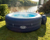 Bestway Lay-Z-Spa SAINT TROPEZ - As seen on TV - Heated Hot Tub Spa Massage - Built in LED - 87 Jets - 4 to 6 People