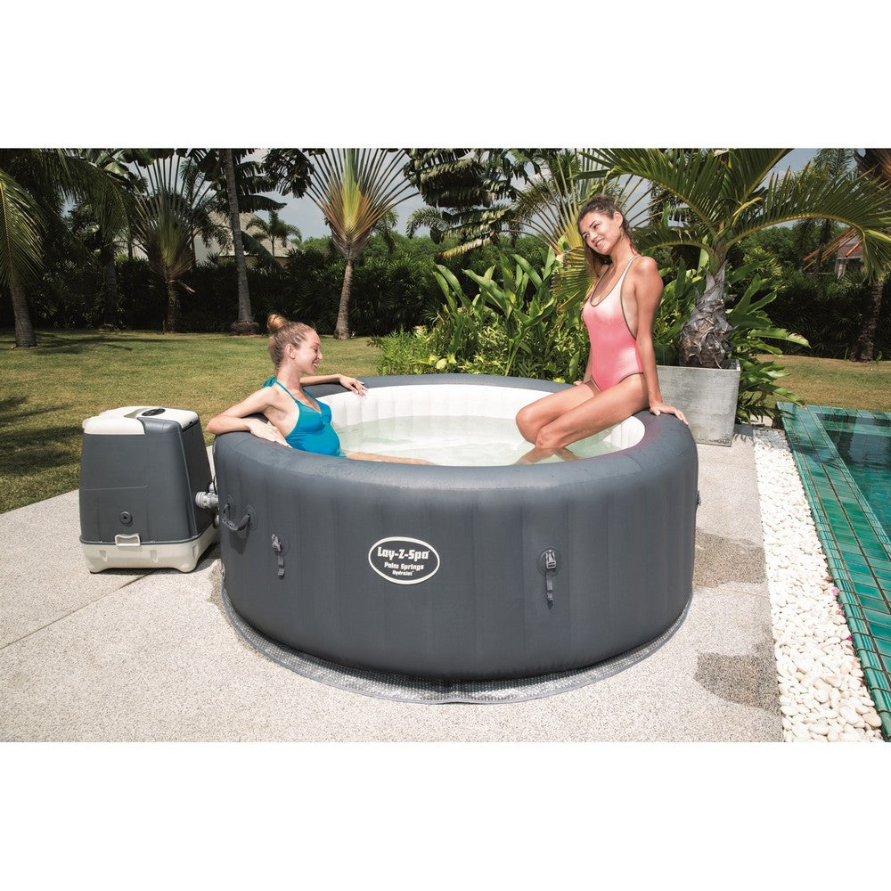 Bestway Portable Inflatable Palm Springs HydroJet Hot Tub Massage Spa Pool