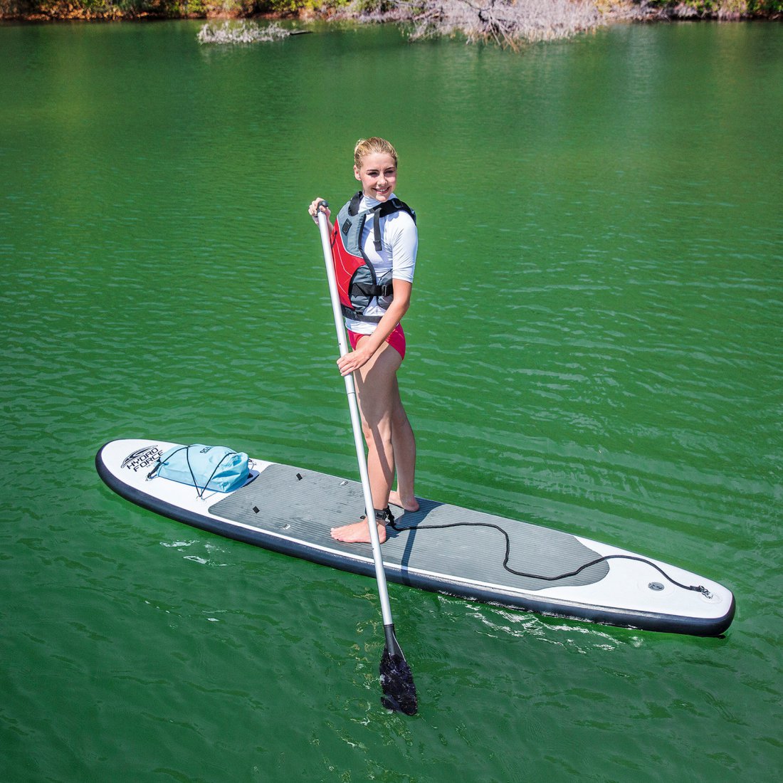 Bestway 3.1m Inflatable WaveEdge Stand Up Paddle Board SUP & Kayak