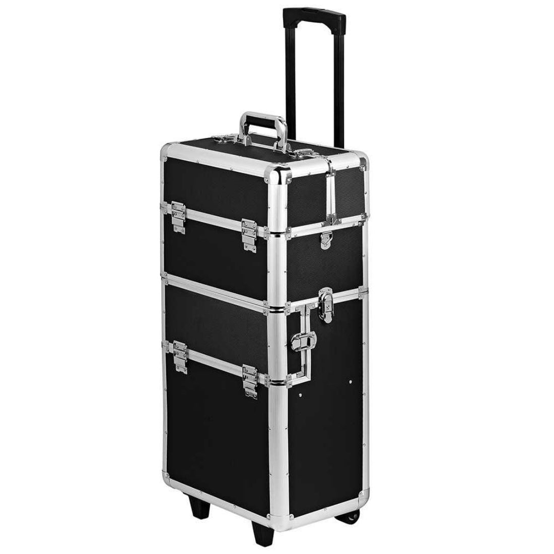 Portable Makeup Case Cosmetic Box Beauty Hairdressing Trolley