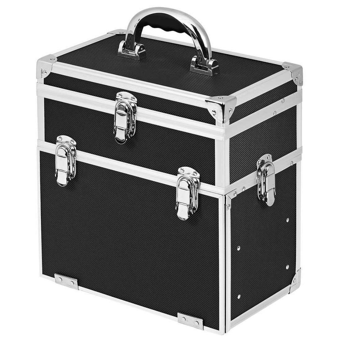 Portable 2in1 Makeup Case Cosmetic Carry Box