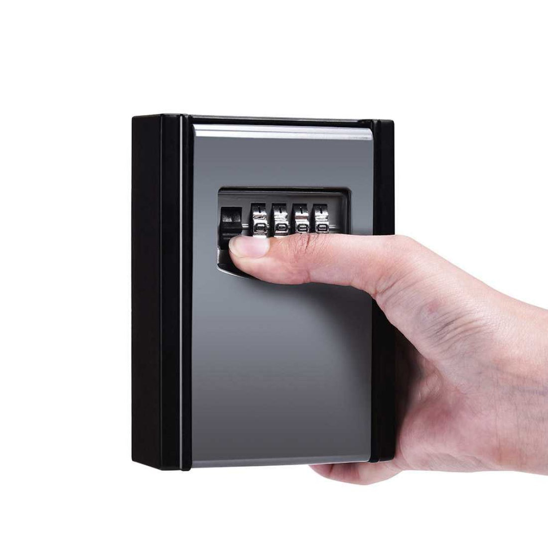 NEW Key Card Case In Out door High Security Wall Box Safe 4 Digit Lock Storage