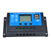 12V/24V 10A PWM Solar Panel Battery Regulator Charge Controller - LCD USB