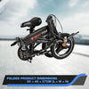 NEOCYCLE BMX Mini - 36V SMALL Electric Folding Bike Ebike Bicycle Lithium Battery