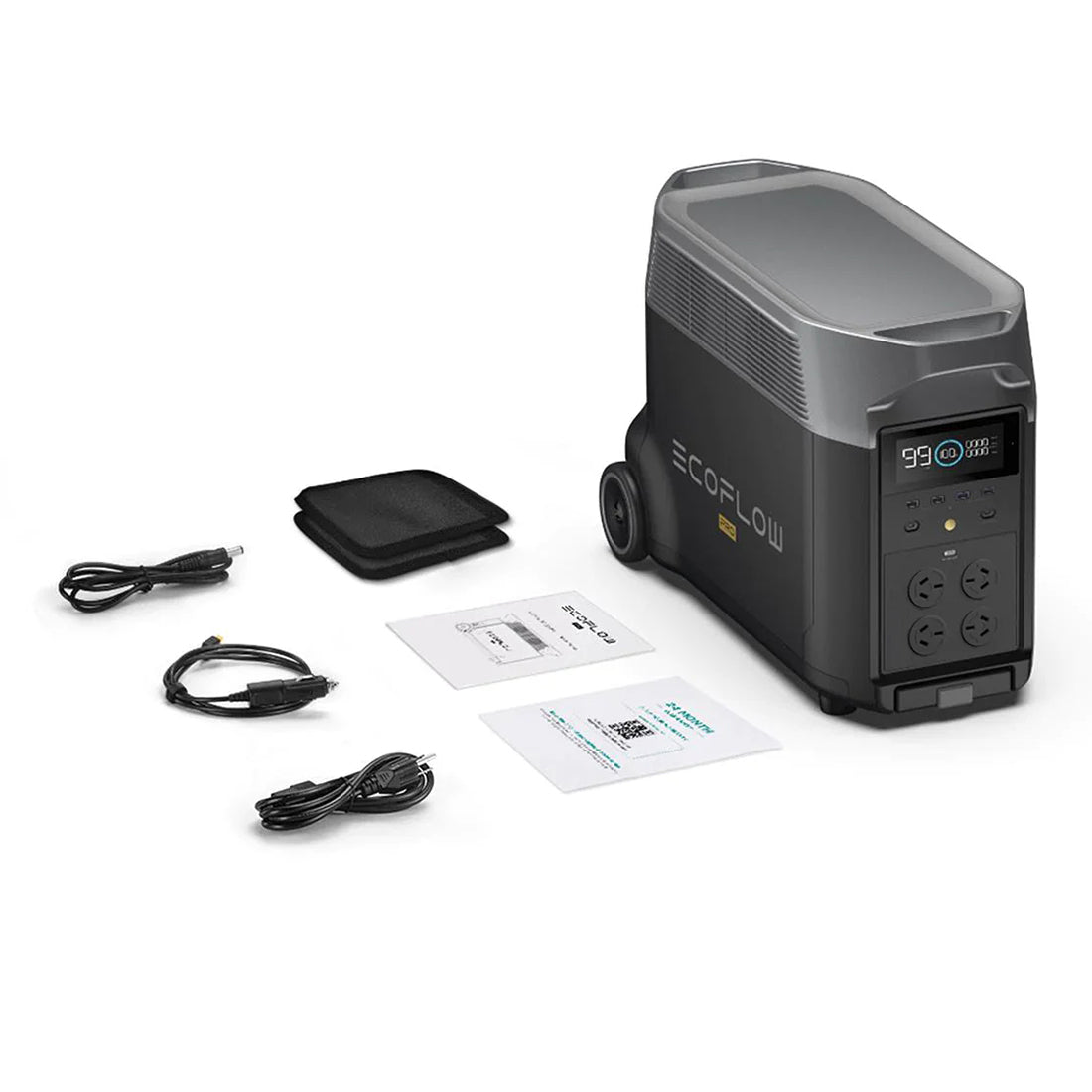 EcoFlow DELTA Pro 3600W 3600Wh Power Station | Outbax